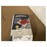 AC DELCO FRONT BRAKE PAD SET PART # 14D1421CHF2, FITS MULTIPLE GM SEDANS AND SUVS FROM 2010–2020 INCLUDING EQUINOX, IMPALA, MALIBU, TERRAIN, LACROSSE, REGAL, ETC.