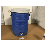 BLUE RUBBERMAID DRINKING WATER COOLER
