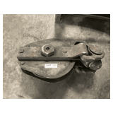 LARGE, HEAVY DUTY SNATCH BLOCK – BELIEVED TO BE MILITARY
