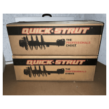 2 REAR STRUT ASSEMBLIES-INCLUDES RIGHT AND LEFT-MONROE P/N# 171671R/L-FITS MULTIPLE GM MODELS