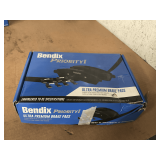 BENDIX FRONT BRAKE PAD SET PART # CFC1504, FITS MULTIPLE BMW FIVE SERIES MODELS FROM 2011 THROUGH 2016