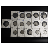 (16) BUFFALO NICKELS