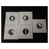 (5) 1 GRAIN .999 SILVER BARS