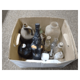 Assorted Glass Bottles and Containers