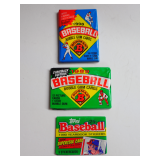 FACTORY SEALED BASEBALL CARD PACKS