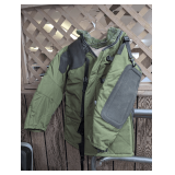 MILITARY STYLE HEAVY SHOOTING JACKET, SIZE 48
