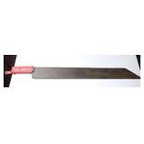 Large Metal Blade with Wrapped Handle