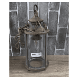 VINTAGE OUTDOOR HANGING PORCH LIGHT FIXTURE