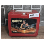 VINTAGE THERMOS RAMBO LUNCH BOX
