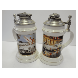 Collectible Steins with COAs
