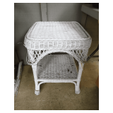 Wicker Side Table