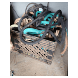 Crate Lot of Horse Tack