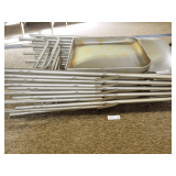Lot of 5 Metal Folding Chairs