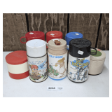 VINTAGE LUNCH BOX THERMOSES