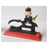 Cast Iron Nutcracker on Stand