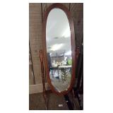 Standing Framed Mirror