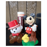 Vintage Plastic Coin Banks