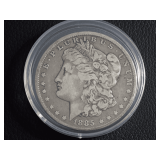 1885-O MORGAN SILVER DOLLAR