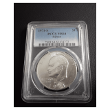 1971-S EISENHOWER DOLLAR, PCGS MS64 SILVER