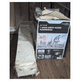 EARTHQUAKE BRAND E43 ONE MAN EARTH AUGER POWERHEAD WITH AUGER BIT IN SEPARATE BOX, BOTH APPEAR UNUSED