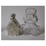 Garfield and Snoopy Character Coin Banks