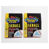 FACTORY SEALED BASEBALL CARD PACKS