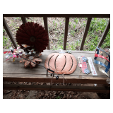 Assorted Metal Garden Art