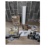 WAR PHOTOS, POSTER, NAZI FILM DVD, AND INFLATABLE 68MM SHELL
