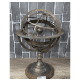 VINTAGE-STYLE BRASS ARMILLARY SPHERE
