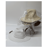 3 Woven Sun Hats