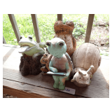 Assorted Figural Garden Statues