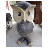 Outdoor Owl Sculpture Decor