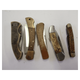 Assorted Folding Pocket Knives