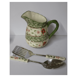 Temptations by Tara Ovenware Pitcher and Utensil Set