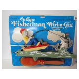 Artline Fisherman Whirl-a-Gig Lawn and Garden Decoration