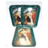 Coca-Cola Commemorative Trays