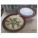 LARGE DECORATIVE FRUIT BOWLS