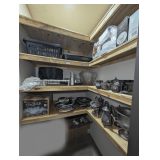 CONTENTS OF PANTRY CLOSET MARKED 3038 NOT OTHERWISE SEPARATELY MARKED