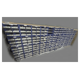 STACKING CUBE SHELF SYSTEM INCLUDING 48 INDIVIDUAL STACKING SECTIONS *** SPECIAL PICKUP INSTRUCTIONS ***