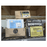 FIVE LARGE BOXES OF COLLATED NAILS