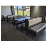 DINING BOOTH SET MARKED 3025