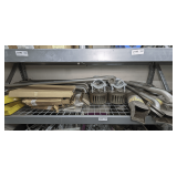 GRAB BARS, LARGE GATE ROLLERS, AND MORE ON SHELF MARKED 2147