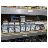ELECTRICAL CONDUIT CONNECTORS, CONDUIT STRAPS, AND MORE IN SHELF AREA MARKED 2178