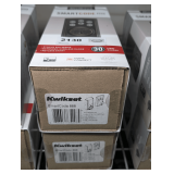 PAIR OF KWIKSET SMART CODE 888 TOUCHPAD ELECTRONIC DEADBOLT LOCKS