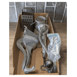 VINTAGE KITCHEN ACCESSORIES, FOUR PIECES