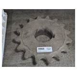 LARGE ANTIQUE MACHINERY DRIVE GEAR