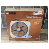 OZARK TRAIL 10-IN BATTERY OPERATED PORTABLE FAN