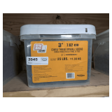 25 LB TUB OF COARSE THREAD DRYWALL SCREWS