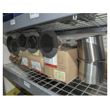 WALKER WIREMOLD FLUSH FLOOR MOUNT OUTLET ASSEMBLIES AND MORE IN SHELF AREA MARKED 2146