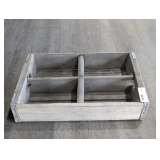 VINTAGE WOODEN BOTTLE CRATE